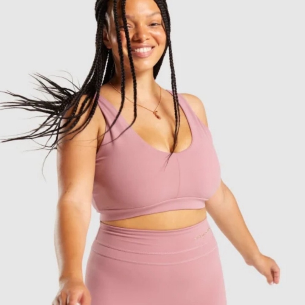 Whitney Simmons Sports Bra Pink Haze